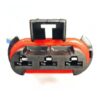Conector Motoventilador Corsa 3 pines, Alimentación ECM en transpesado