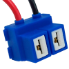 CONECTOR BOMBILLO H7 CURVO LOZA